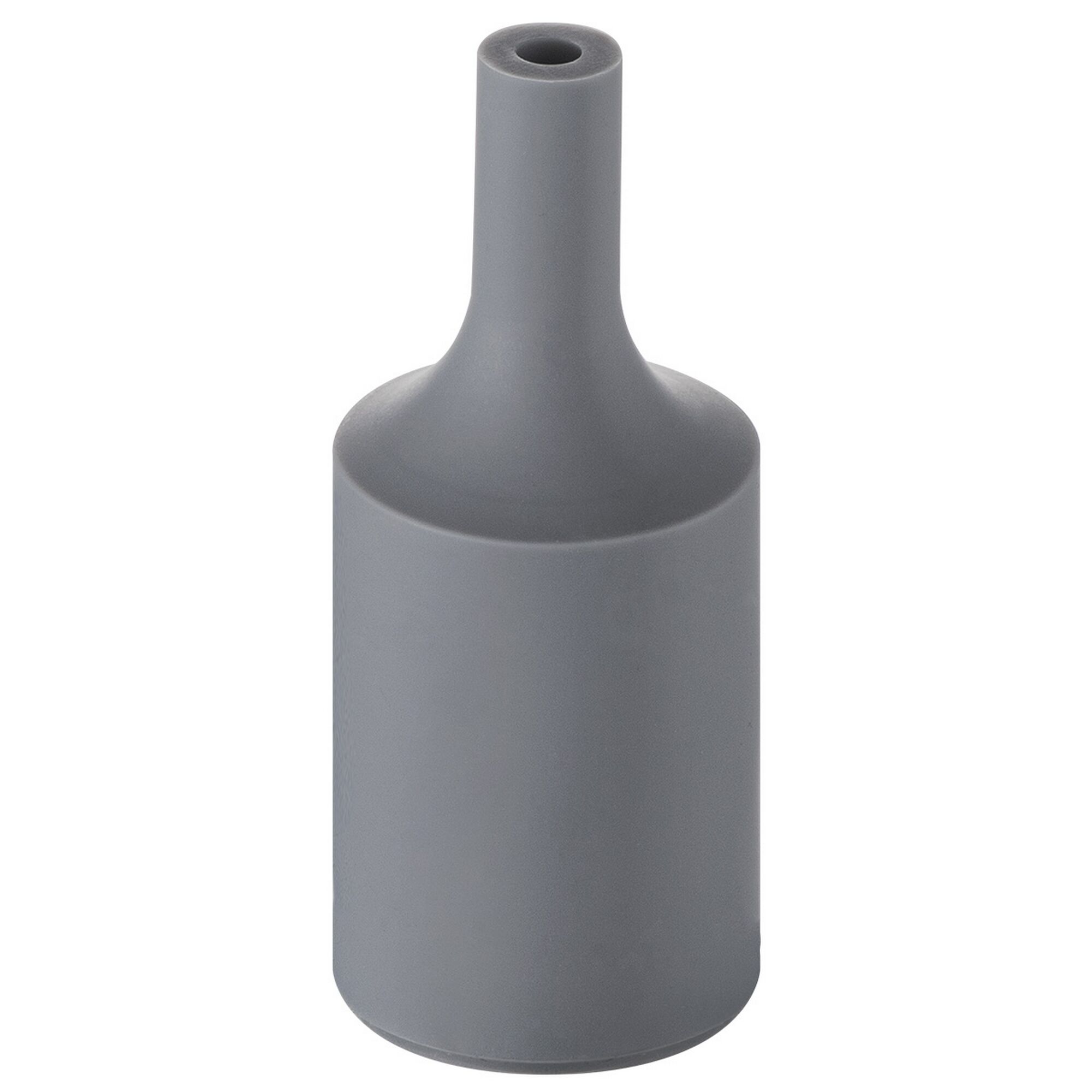 Graue Fassungshülse aus Metall