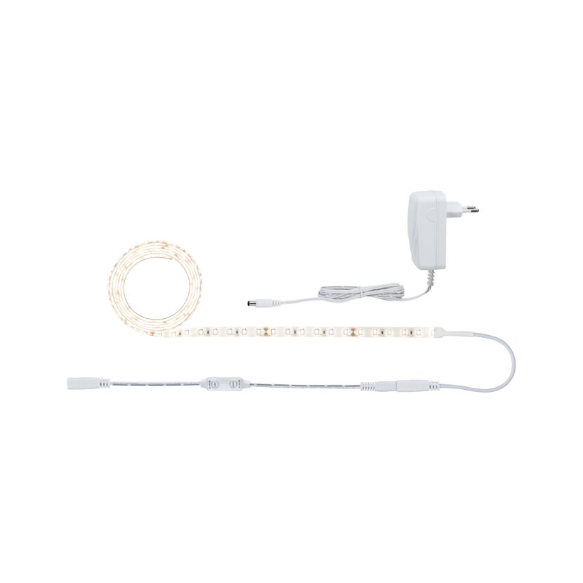 LED-Set 'SimpLED Power' 1,5 m 17 W warmweiß, weiß