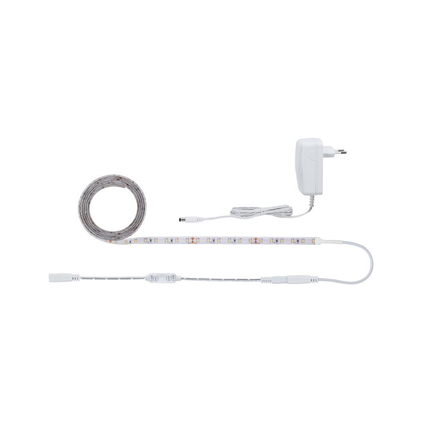 LED-Set 'SimpLED Power' 1,5 m 17 W warmweiß, weiß