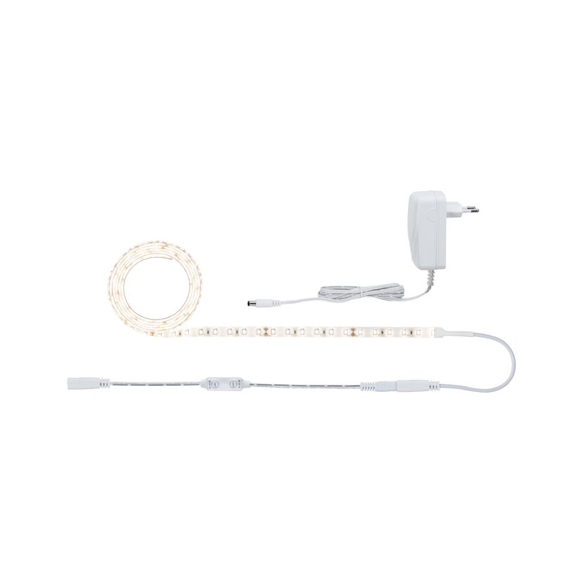 LED-Set 'SimpLED Power' 1,5 m 17 W warmweiß, weiß
