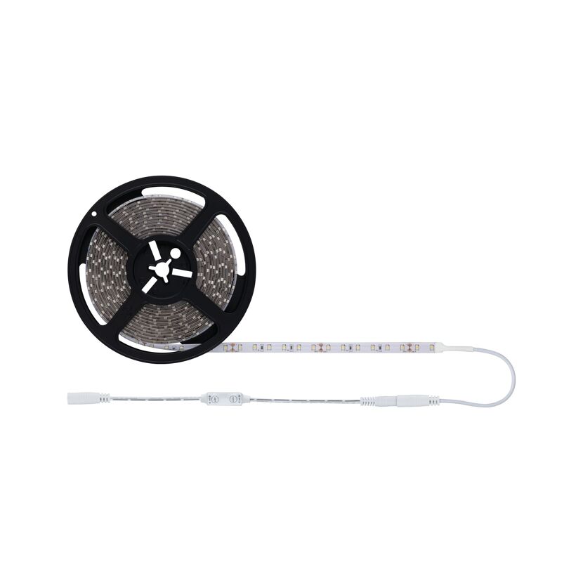 LED-Streifen auf Spule mit Schalter und Stecker