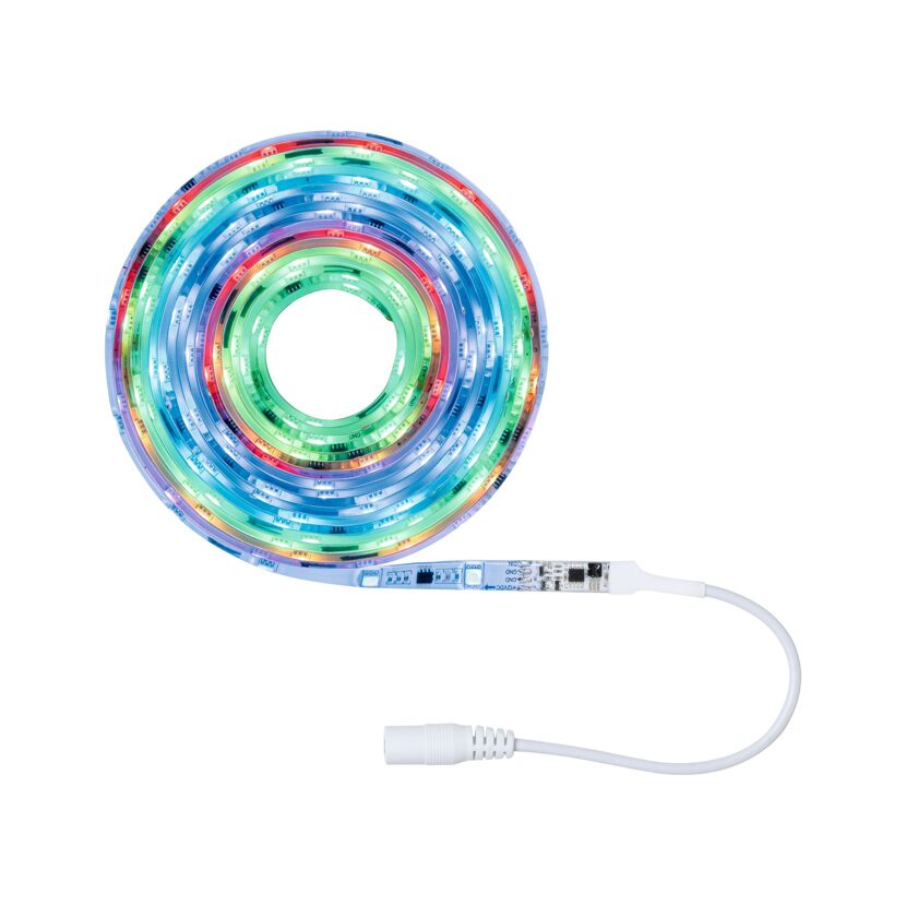 LED-Set 'SimpLED' 5 m 10 W RGB, weiß