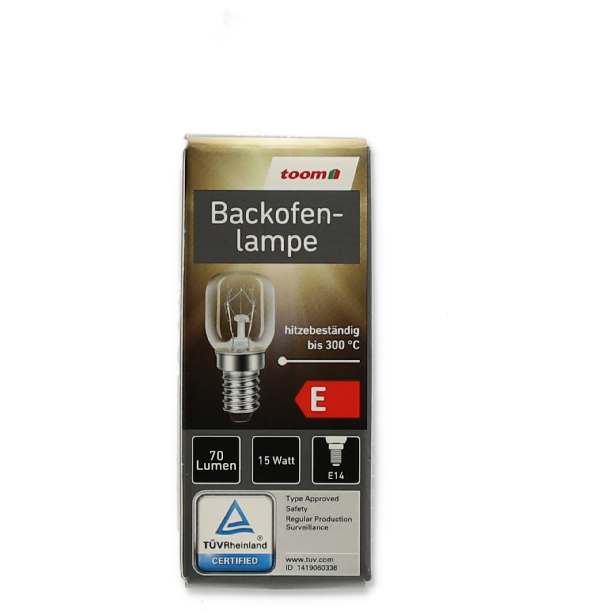 Backofenlampe E14 70 lm 15 W + product picture