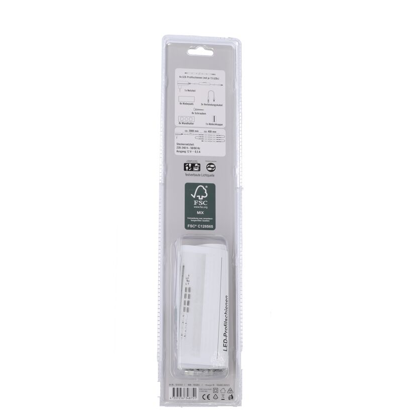 LED-Profilleuchten Set in Verpackung