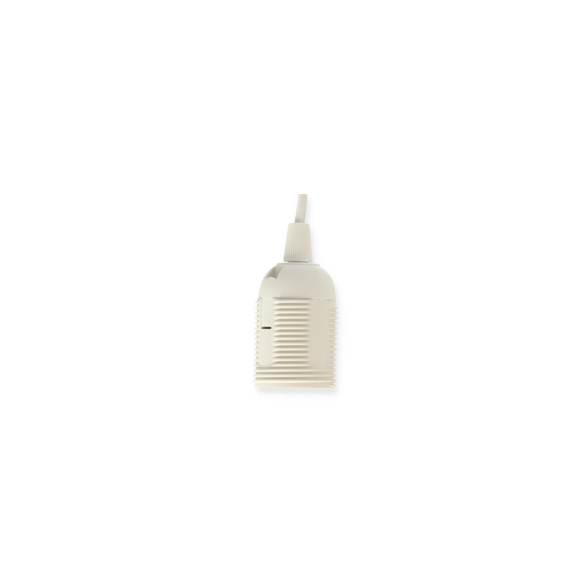 Lampenanschluss mit Schalter weiß E27 3 m + product picture