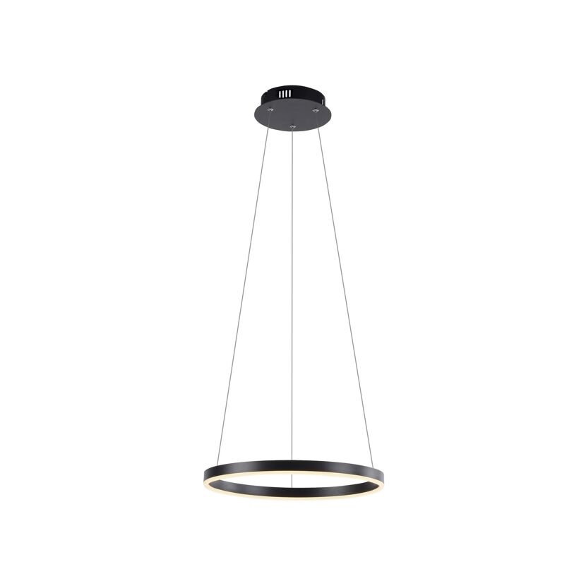 LED-Pendelleuchte 'Ritus' anthrazit Ø 39,3 x 120 cm 23,5 W