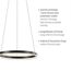 LED-Pendelleuchte 'Ritus' anthrazit Ø 39,3 x 120 cm 23,5 W