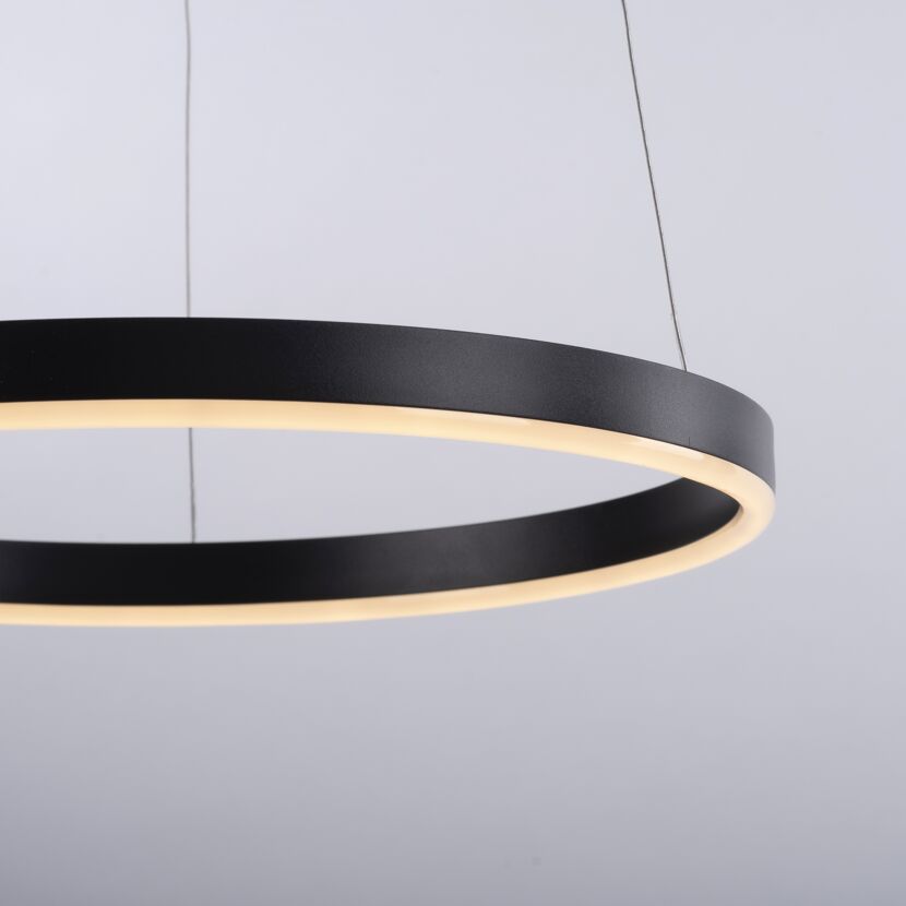 LED-Pendelleuchte 'Ritus' anthrazit Ø 39,3 x 120 cm 23,5 W