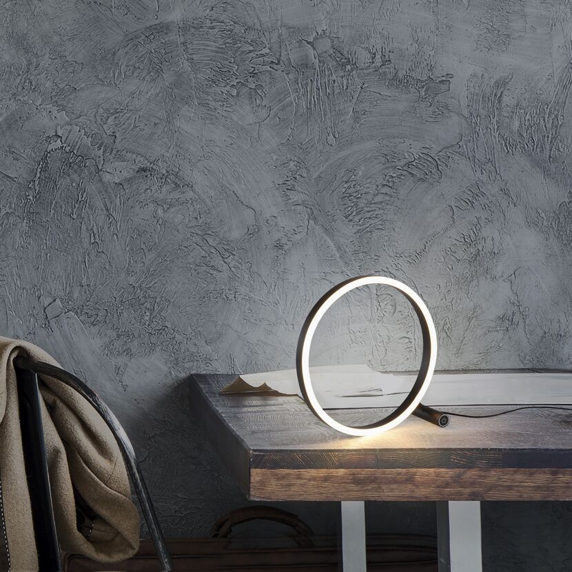 LED-Tischleuchte 'Ritus' anthrazit 10 x 28 x 28,5 cm
