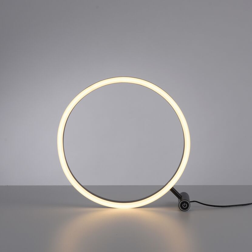 LED-Tischleuchte 'Ritus' anthrazit 10 x 28 x 28,5 cm