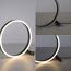 LED-Tischleuchte 'Ritus' anthrazit 10 x 28 x 28,5 cm