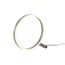 LED-Tischleuchte 'Ritus' aluminiumfarben 10 x 28 x 28,5 cm