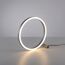 LED-Tischleuchte 'Ritus' aluminiumfarben 10 x 28 x 28,5 cm