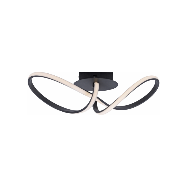 Bild von LED-Deckenleuchte 'Maria' schwarz 1050 lm 24,5 x 27 x 61 cm