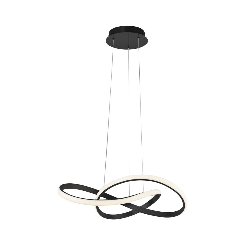 LED-Pendelleuchte 'Maria' schwarz 57 x 120 x 57 cm 29,5 W