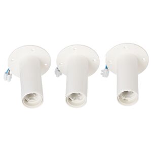 Renovierungsfassung E27 weiß 3er-Set