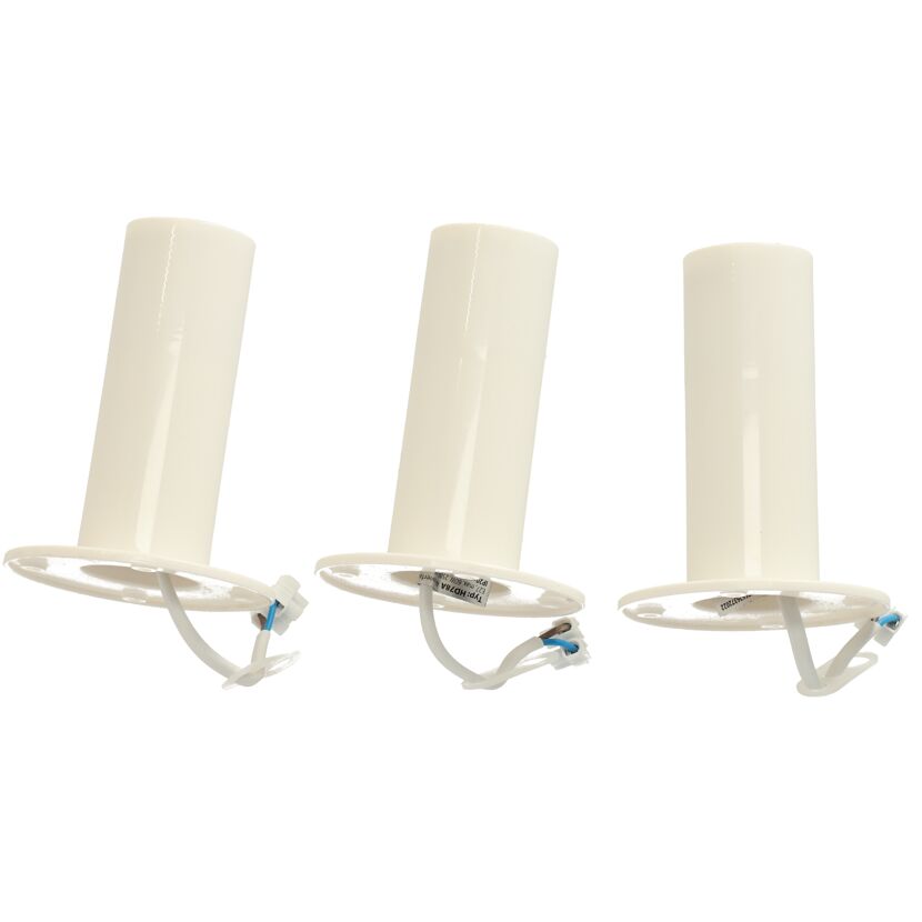 Renovierungsfassung E27 weiß 3er-Set