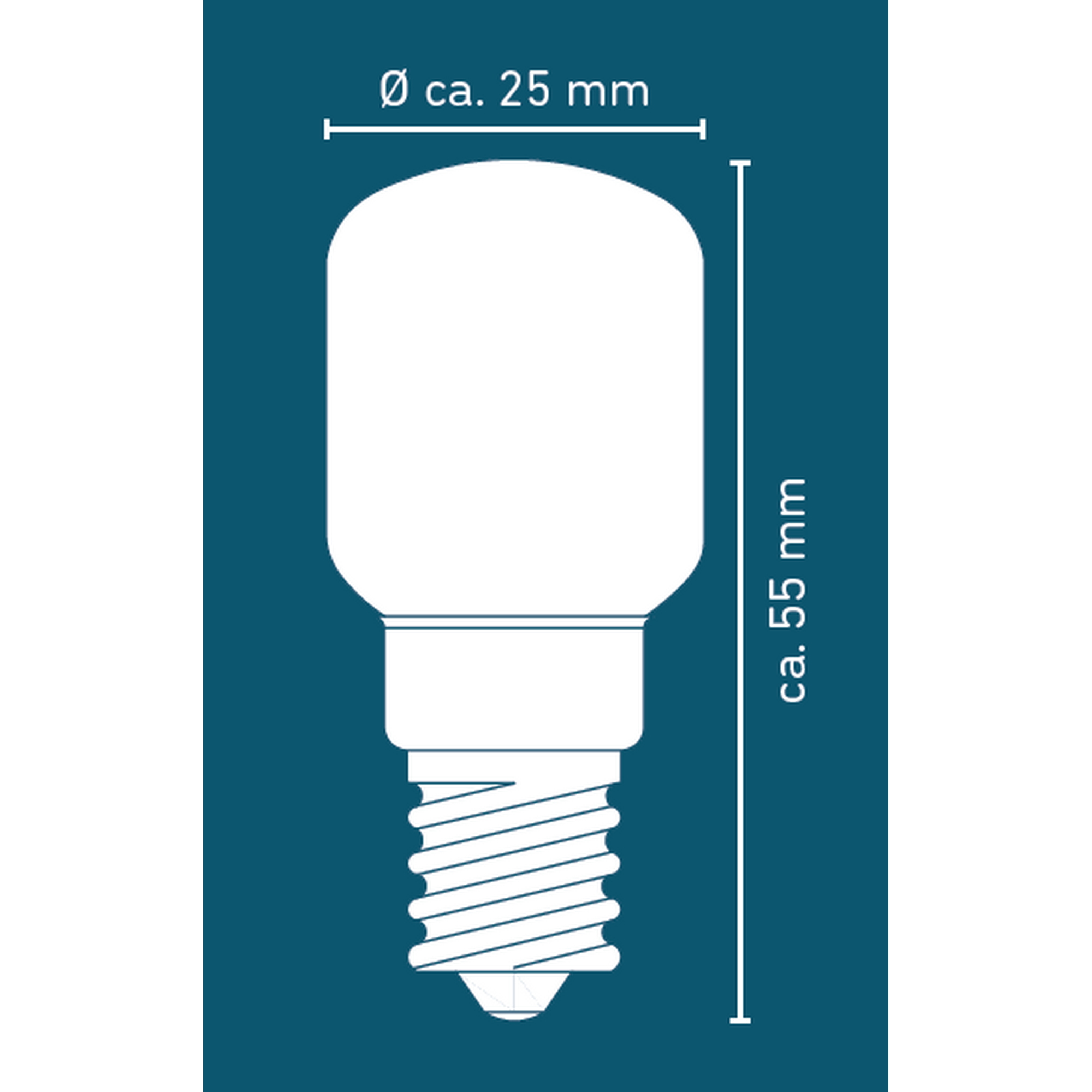 Backofenlampe E14 25 W 110 lm