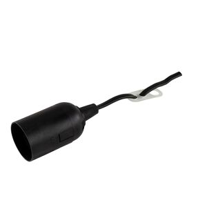 Renovierfassung schwarz E27
