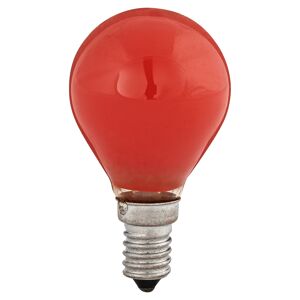 Tropfenlampe rot 25 W E14