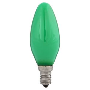 Kerzenlampe grün 25 W E14