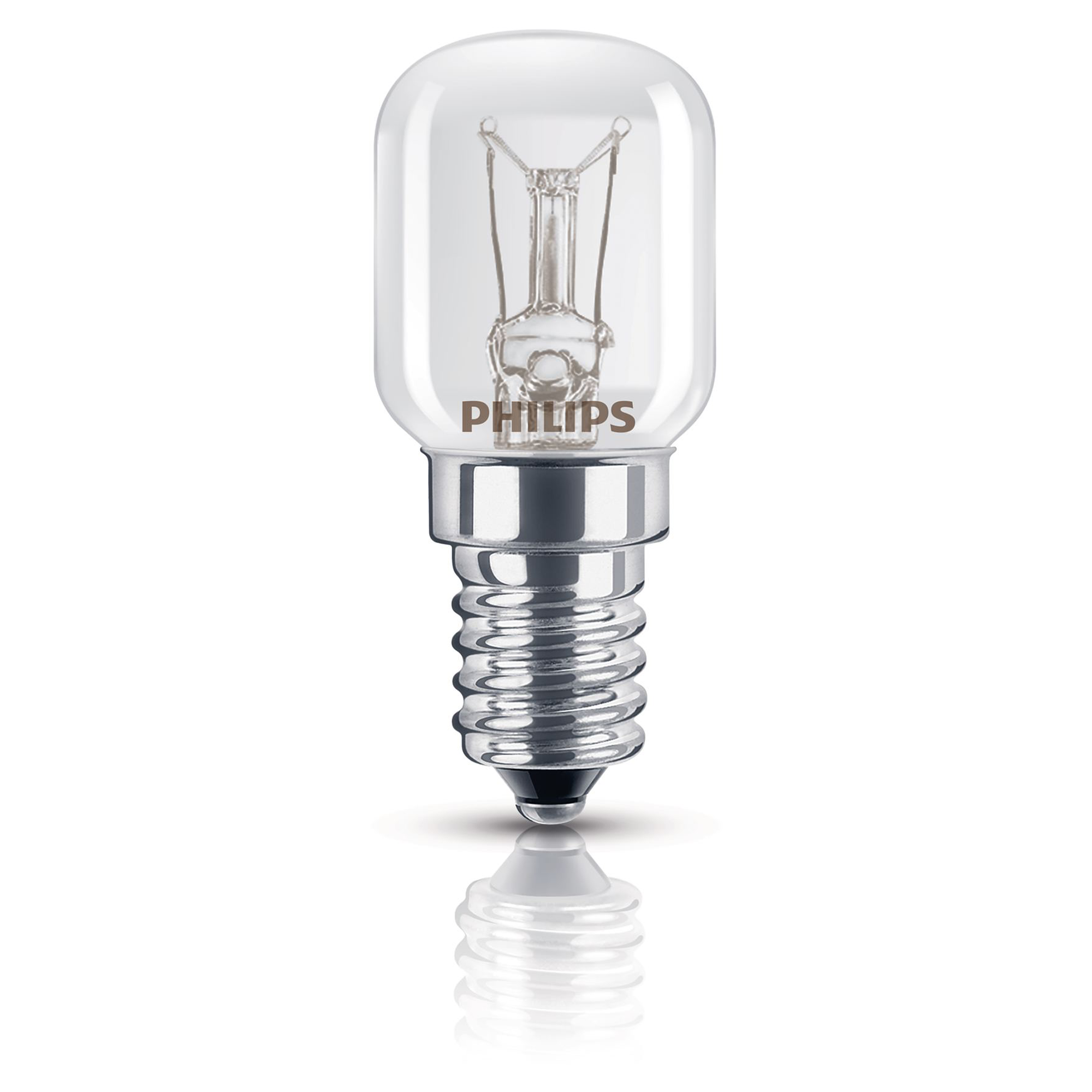 Beaupretty E14 Kleine Glühlampe 2700K Warmweiß 25 W Backofenlampe für bis zu 300 Grad 4 Stück/Packung für Mikrowelle Backofen 