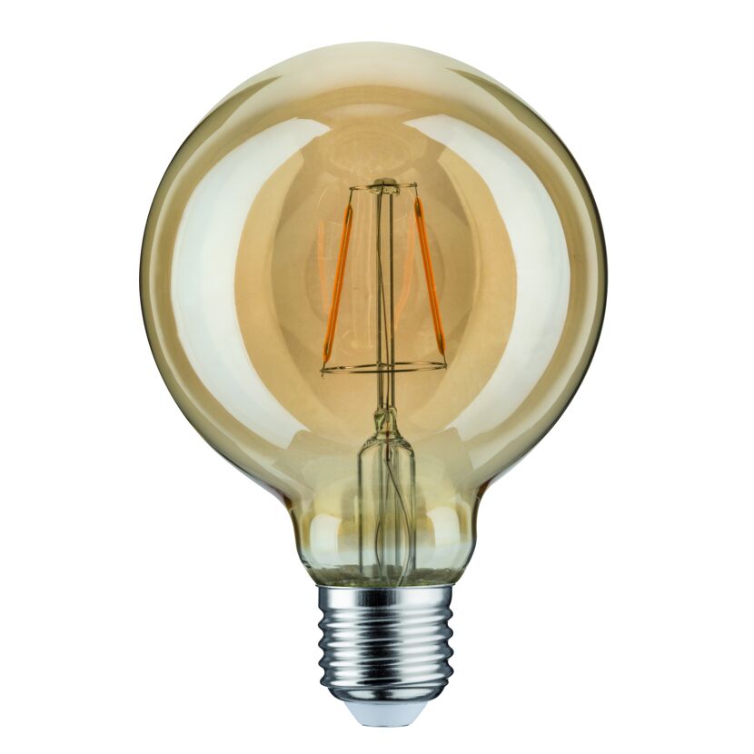 LED-Lampe Vintage Globe95, E27 2,5W