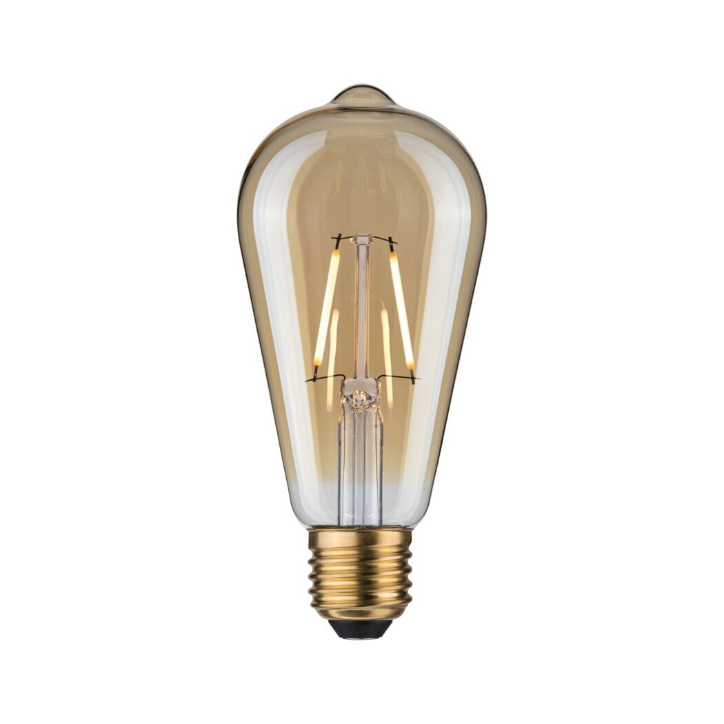 LED-Leuchtmittel '1879' Kolben gold E27 2,7 W 150 lm warmweiß