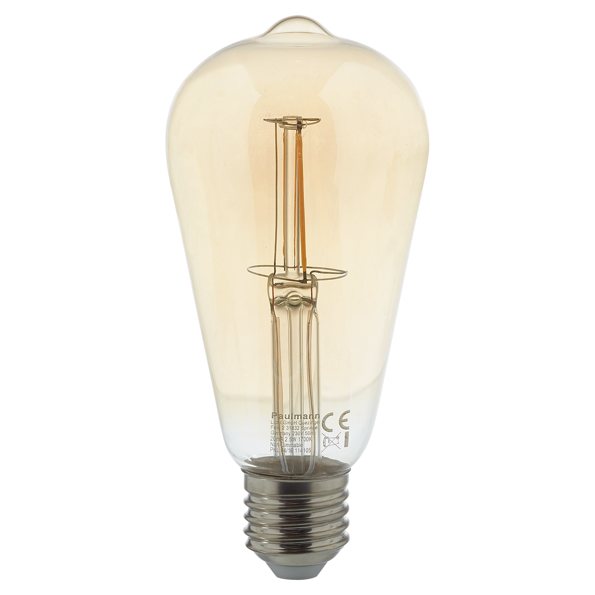 \'Vintage Rustika\' 2,5 LED-Lampe W E27