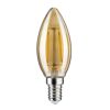 LED-Leuchtmittel '1879' Kerze gold E14 2 W 160 lm warmweiß