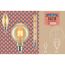 LED Lampe Vintage Kerzenform