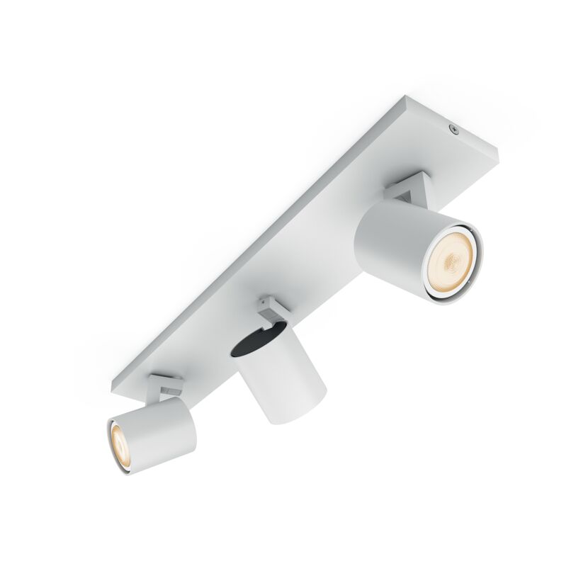 LED-Spot 'Hue Runner 5309331P7' 3-flammig 750 lm weiß inkl. Dimmschalter