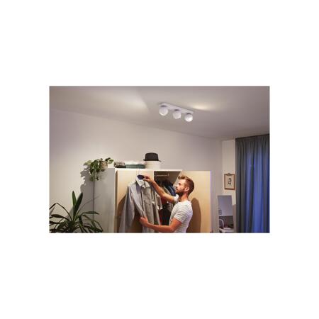 5. Bild von LED-Spot 'Hue Buckram 5047331P7' 3-flammig 750 lm weiß inkl. Dimmschalter