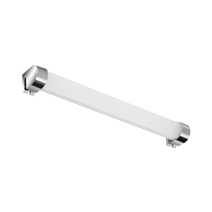 LED Bad-Wandleuchte - chromfarben - 8W