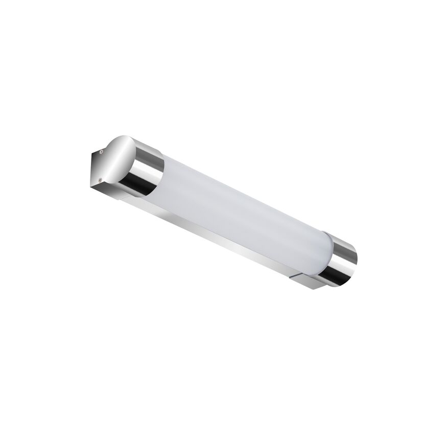 LED Bad-Wandleuchte - chromfarben - 8W