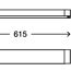 LED Badleuchte mit Kristalloptik - chromfarben - 10W