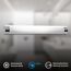 LED Badleuchte - chromfarben - 10W