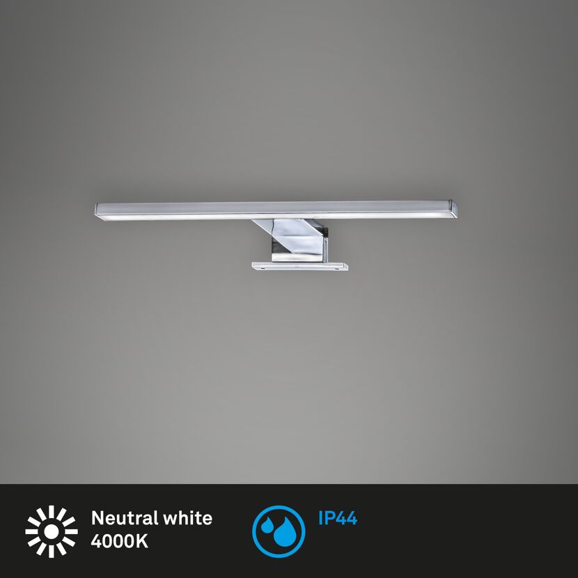 LED Spiegelleuchte - chromfarben - 5W