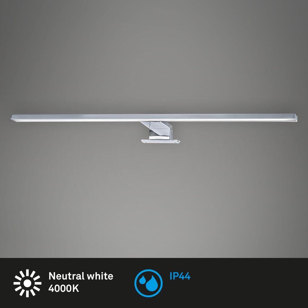 LED-Spiegelleuchte 8 W 780 lm neutralweiß 60 x 3,6 x 10,3 cm