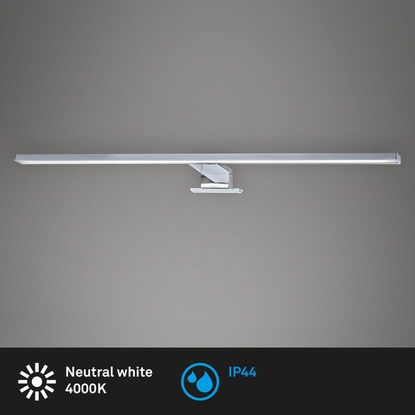 LED Spiegelleuchte - chromfarben - 8W