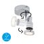 LED Spot - chromfarben - 4W