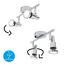 LED Spotleuchte - chromfarben - 4W