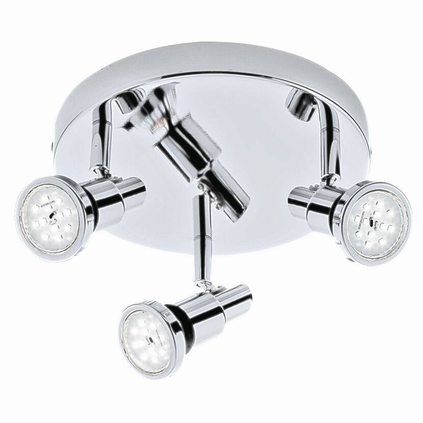 LED Spotleuchte - chromfarben - 4W
