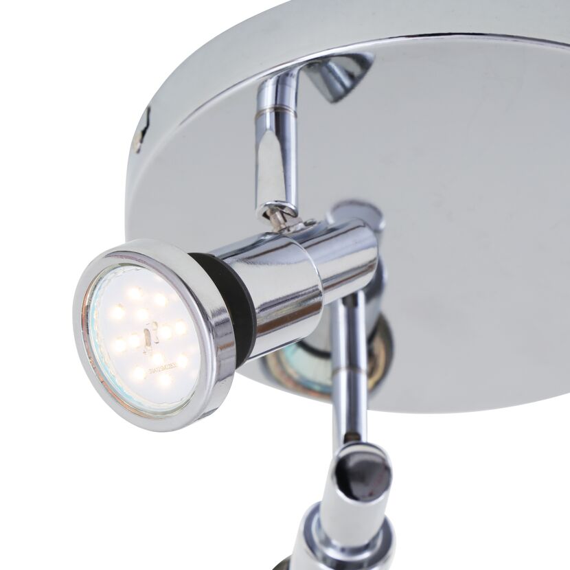 LED Spotleuchte - chromfarben - 4W