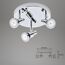 LED Spotleuchte - chromfarben - 4W