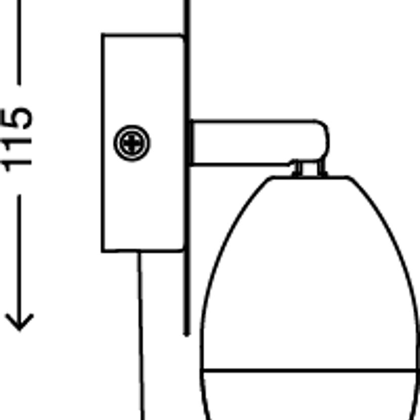 LED Spot - chromfarben - 4W