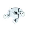 LED-Badspot 3-flammig 4 W 350 lm neutralweiß 22 x 9,2 cm