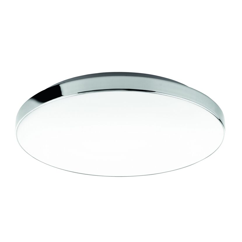 LED Deckenleuchte - weiß-chrom - 18 W 1850 lm