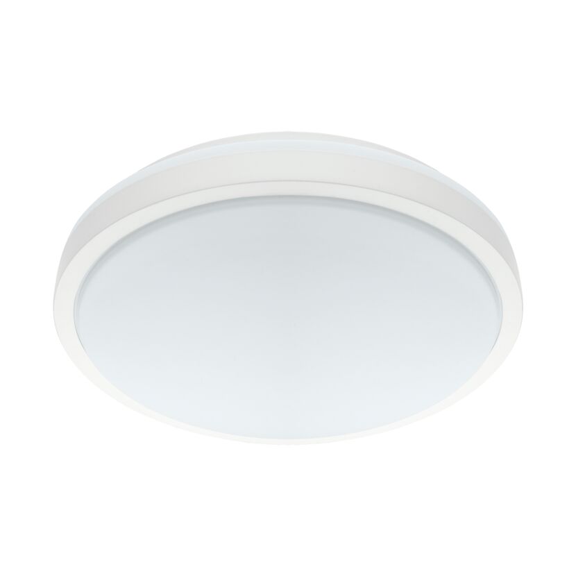 LED-Deckenleuchte 'Competa 1' Kunststoff weiß Ø 24,5 cm