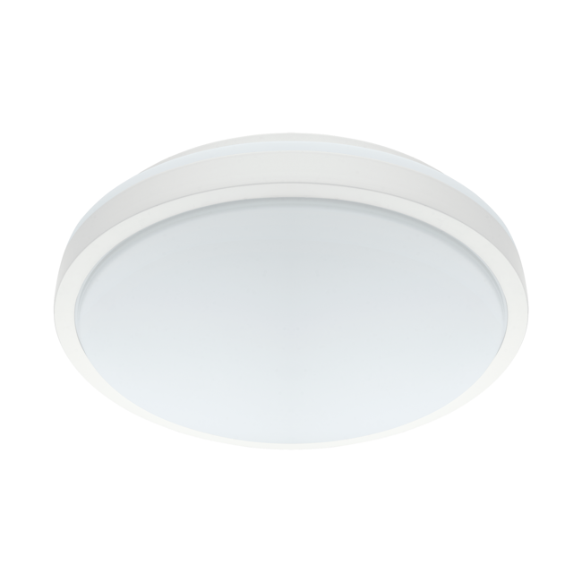 Bild von LED-Deckenleuchte 'Competa 1' Kunststoff weiß Ø 24,5 cm